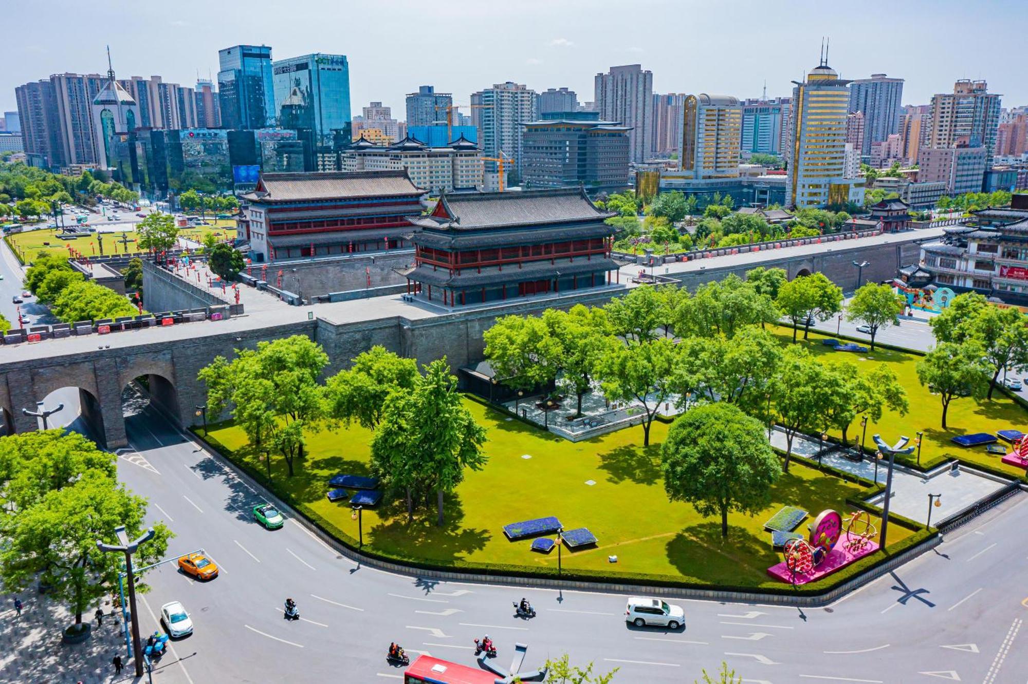 Xi'An Simple Palace Apartment Exterior photo